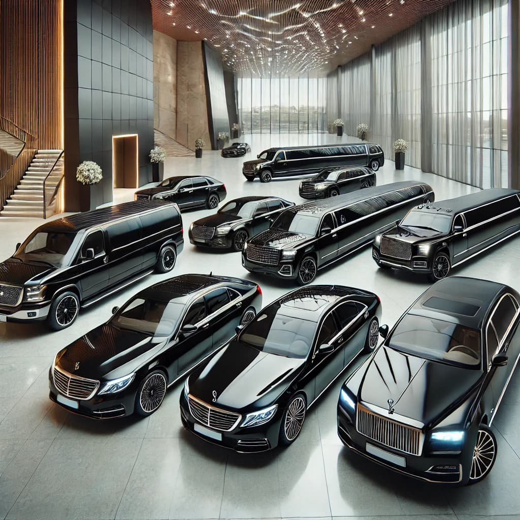 Fleet of Luxury Vehicles